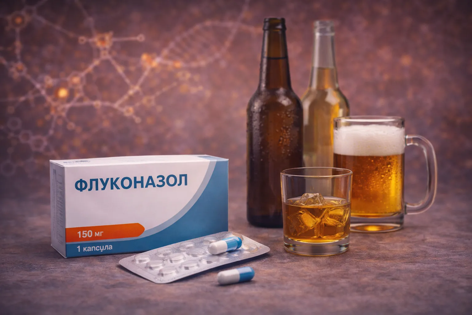 Флуконазол и алкоголь: совместимость и риски